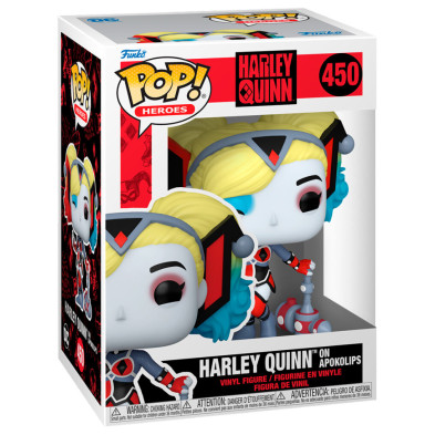 Figura POP DC Comics Harley Quinn Apokolips